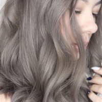 Ash Gray Hair Color Chart