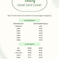 Baby S Heart Rate Chart