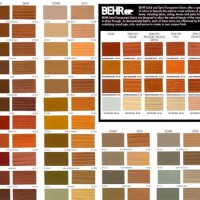Behr Solid Deck Stain Color Chart