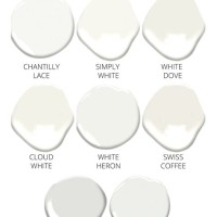 Benjamin Moore White Paint Color Chart