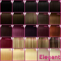 Burgundy Hair Color Chart Number
