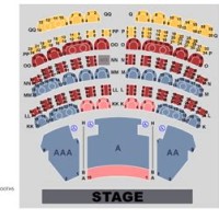 Caesars Palace Colosseum Seating Chart Rear Orchestra