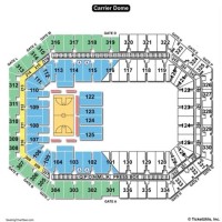 Carrier Dome Seating Chart Basketball View