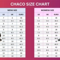 Chaco Foot Size Chart