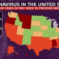 Chart Of New Coronavirus Cases In Usa