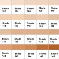 Clinique Perfectly Real Makeup Color Chart