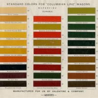 Columbia Paint Color Chart