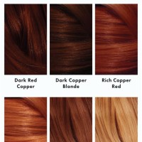 Copper Brown Hair Color Chart