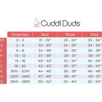 Cuddl Duds Size Chart Mens