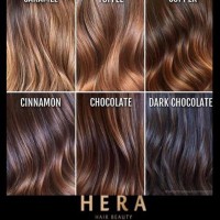 Dark Caramel Hair Color Chart