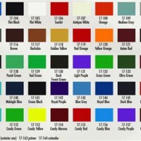 Duplicolor Perfect Match Color Chart