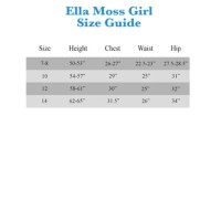 Ella Moss Size Chart