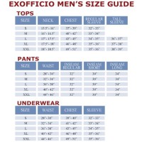 Ex Officio Size Chart Underwear