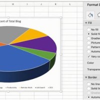 Excel Pie Chart Custom Color