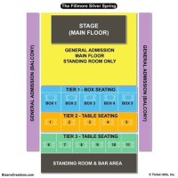 Fillmore Theater Charlotte Seating Chart
