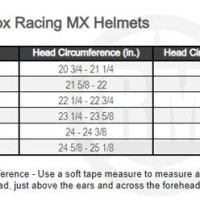 Fox Racing Hat Size Chart