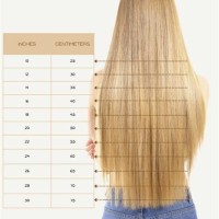 Hair Extension Size Chart
