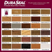 Hardwood Floor Stain Color Chart