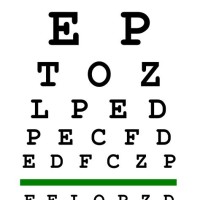 Home Eye Exam Chart