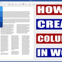 How Do I Make A Column Chart In Word