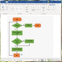 How To Draw Flowchart In Word Easily