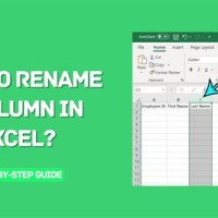 How To Rename Columns In Excel Chart