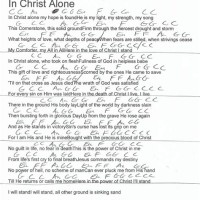 In Christ Alone Chart