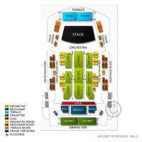 Jacoby Symphony Hall Jacksonville Fl Seating Chart