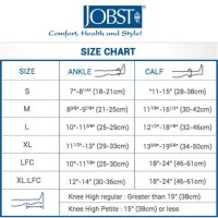 Jobst Stockings Measurement Chart