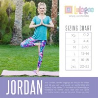 Jordan Size Chart Lularoe Leggings