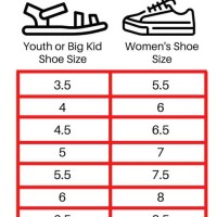 Kid Shoe Conversion Chart