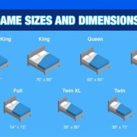 King Bed Frame Size Chart
