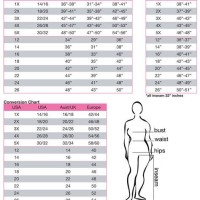 Lands End Size Chart For Women S Tops