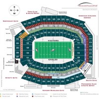Lincoln Financial Field Seating Chart Eagles