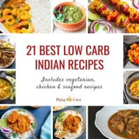 Low Carbohydrate Indian Food Chart