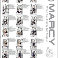 Marcy Diamond Elite Workout Chart