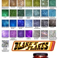 Metal Flake Paint Color Chart