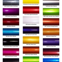 Metallic Paint Colour Chart For Cars