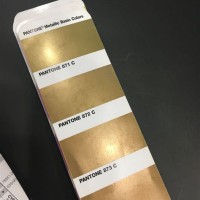 Metallic Pantone Colors Chart