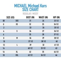 Michael Kors Size Chart Jackets