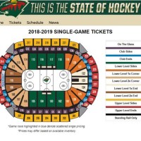 Mn Wild Seating Chart View