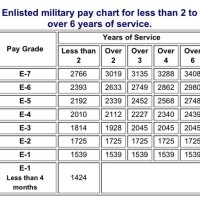 Navy Federal Pay Chart