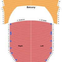 Neal S Blaisdell Center Concert Hall Seating Chart