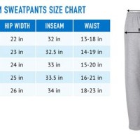 Nike Fleece Sweatpants Size Chart