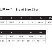 Nike Womens Golf Shorts Size Chart