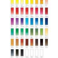 Oil Paint Colours Chart