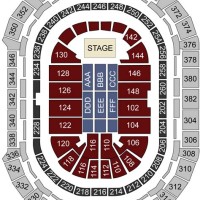 Pepsi Center Nuggets Detailed Seating Chart