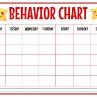 Printable Behavior Charts For Moms