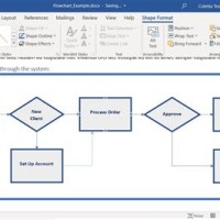Process Flow Chart Microsoft Word 2010