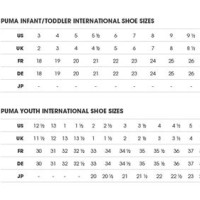 Puma Kid Shoe Size Chart